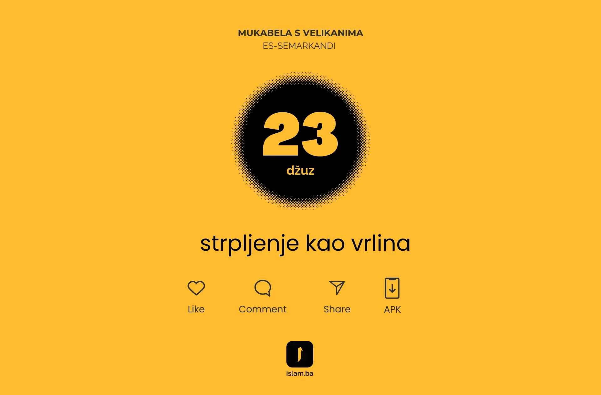 Mukabela s velikanima: 23. i 24. džuz