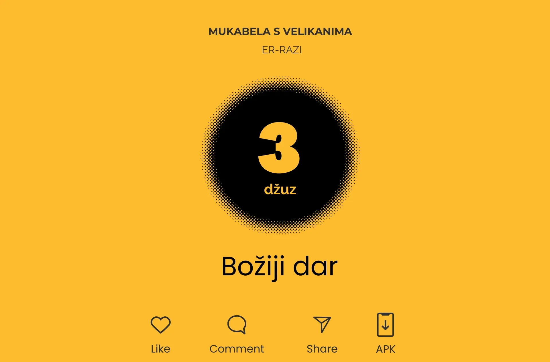 Mukabela s velikanima: 3. džuz